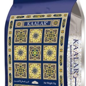 Kaalar Extra Long Basmati grain steam rice 5kg